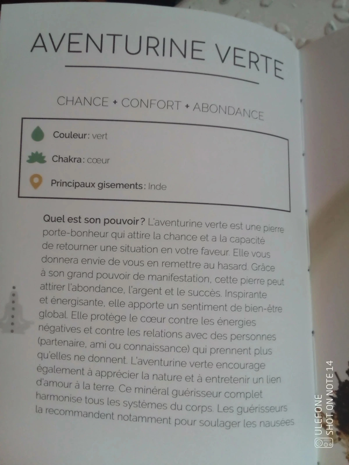 Boucles d'oreilles bohèmes asymétriques pierres d'aventurine verte 💚. – photo 2